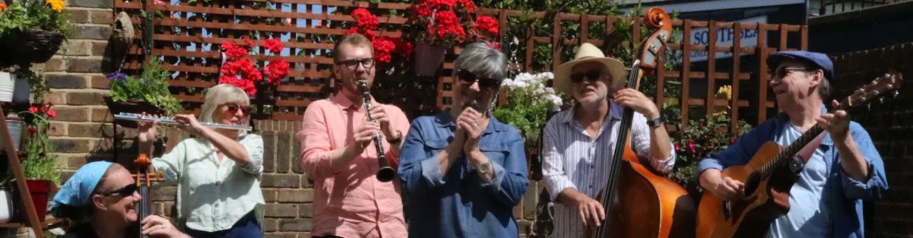 Harbour Town performing and photographed in Portsmouth in June 2023
